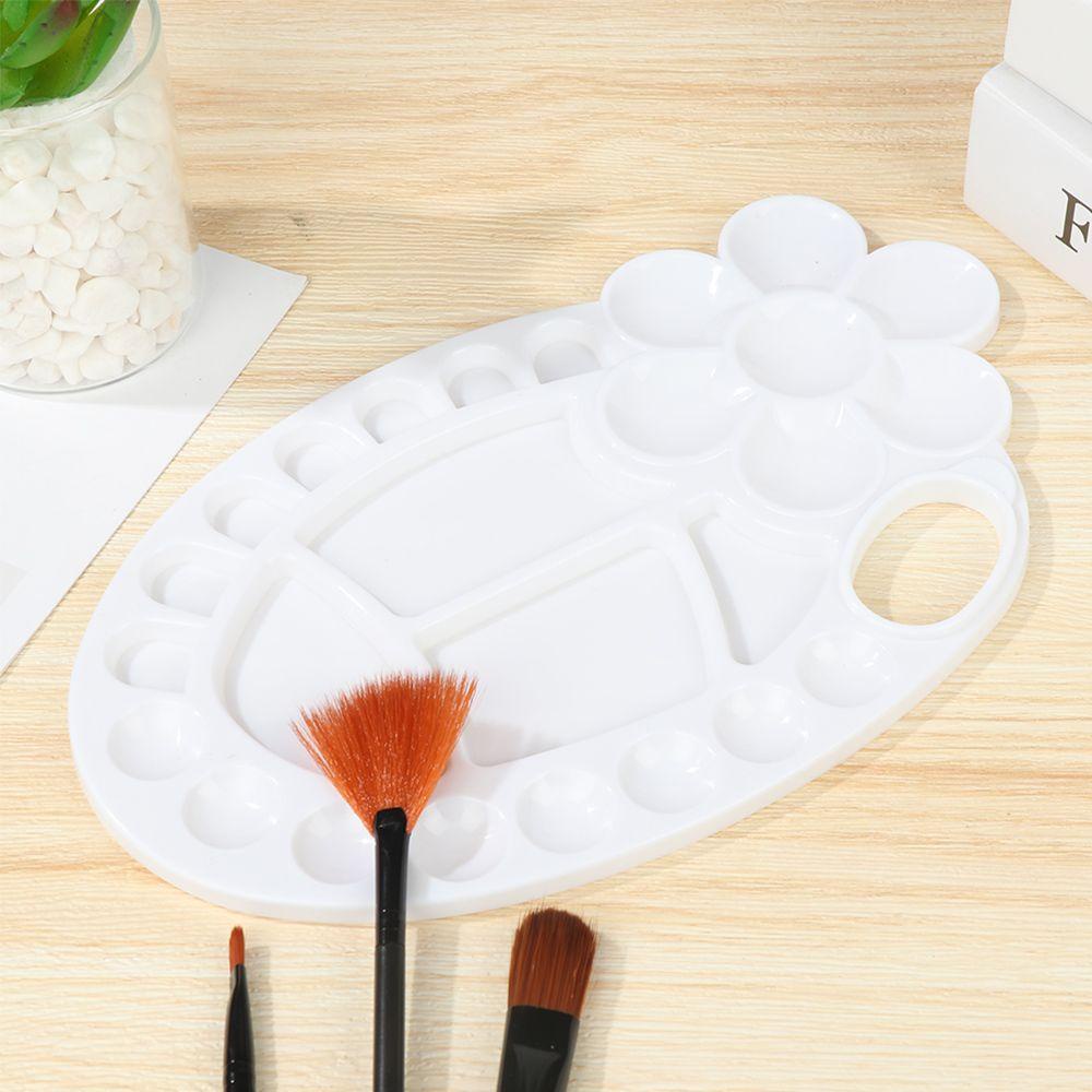 PISTA Bảng Pha Màu Nước Hình Tròn Tiện Dụng