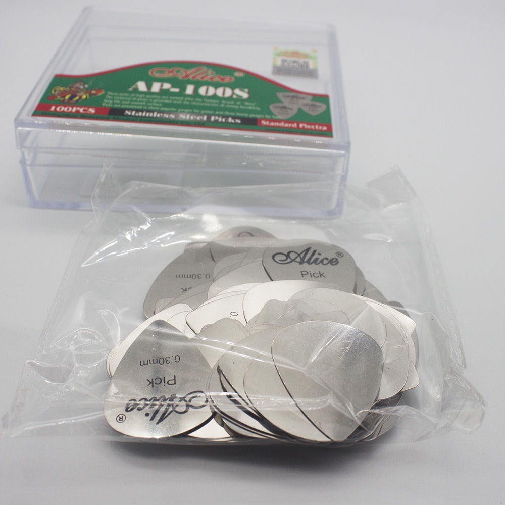 Phím Gảy | Pick Guitar Alice Thép | Móng Gảy Đàn Guitar Alice Thép | Pick Thép | Siêu Cao Cấp