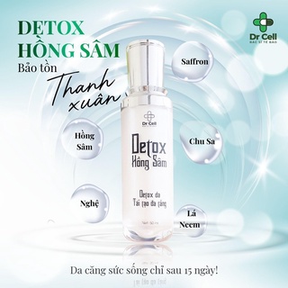 Detox Hồng Sâm Dr Cell