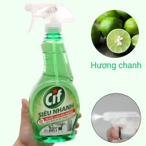 CIF Nước lau đa năng Siêu nhanh Chai 500ml