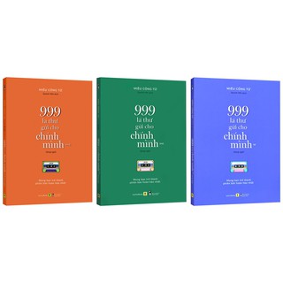 Sách - 999 Lá Thư Gửi Cho Chính Mình - Mong Bạn Trở Thành Phiên Bản Hoàn Hảo Nhất - Song Ngữ (Bộ 3 quyển, lẻ tùy chọn)
