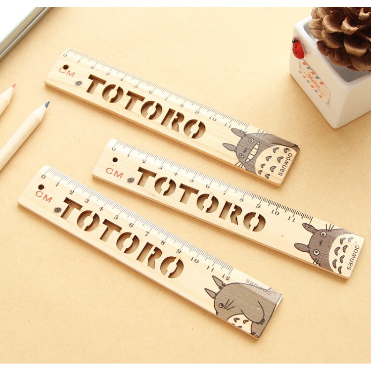 Thước gỗ totoro 25k