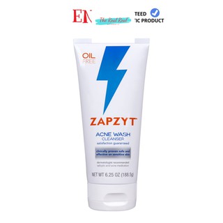 [Mã giảm giá mỹ phẩm chính hãng] Sữa rửa mặt giảm mụn cho da dầu 2% BHA - ZAPZYT Acne Wash