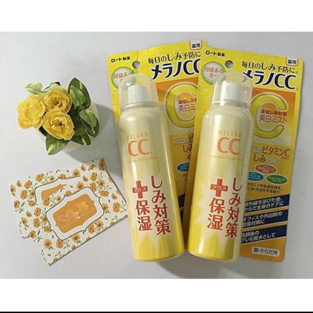 Xịt khoáng CC Melano của Nhật 100 ml