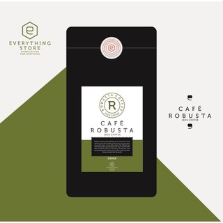 Cà phê rang xay nguyên chất Robusta 500g - Rang medium light - Everything Store Coffee