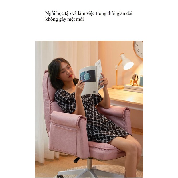Ghế Văn Phòng cao cấp mẫu mới siêu tiện ích, Thiết kế đẹp và cực kì hợp lí với chế độ ngả lớn khi nghỉ ngơi, thư giãn