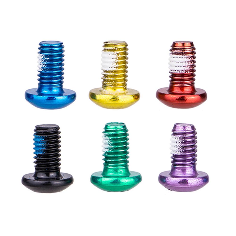 Set 12 ốc vít bằng thép không gỉ M5x9mm T25 cho xe đạp leo núi