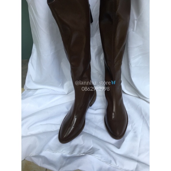 MÃ B062 Boot cao bồi 45cm-đế 4,5cm  - đi không đau chân- mẫu mới 2021