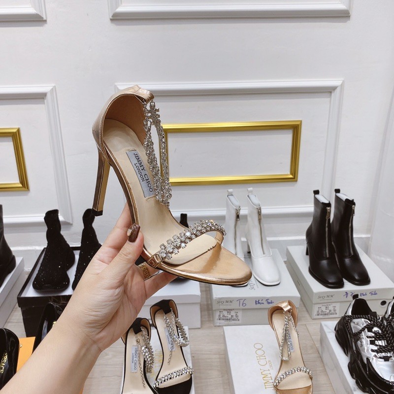 Sandal cao gót quai đá hàng cao cấp fullbox