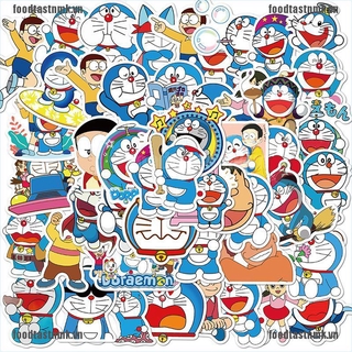 < Hot > 50 Hình Dán Doraemon Trang Trí Laptop, Xe Máy, Xe Hơi