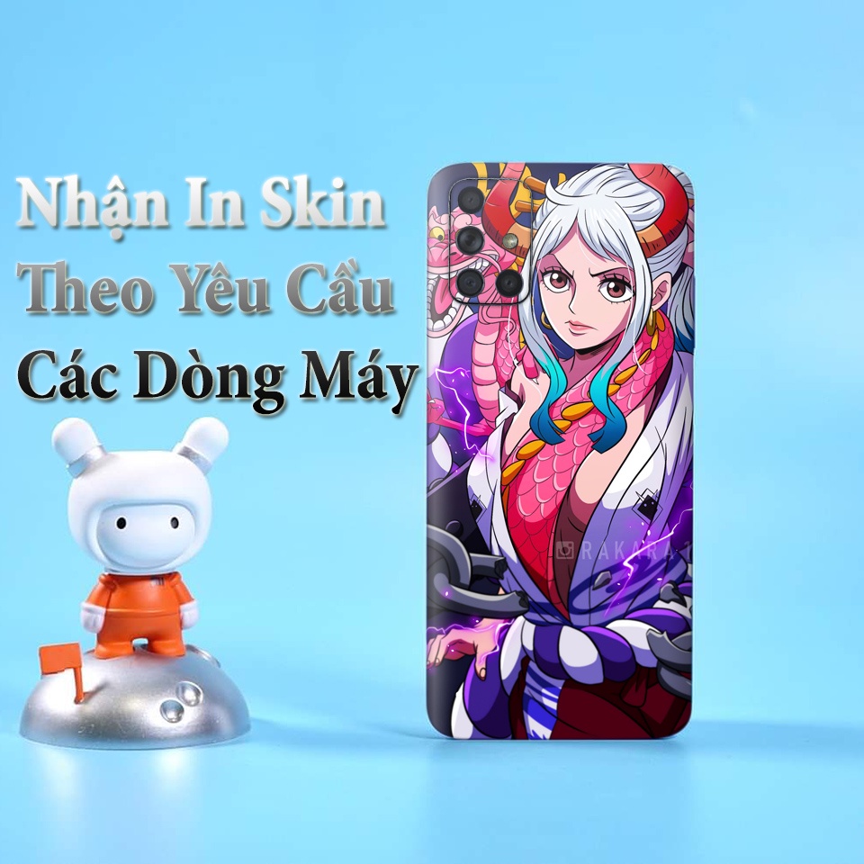 Miếng Dán Skin Điện Thoại In Hình Yamato - One Piece Đảo Hải Tặc Cho IP Xiaomi