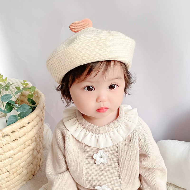 Mũ Nồi Phong Cách Hàn Quốc Dễ Thương Cho Bé Gái