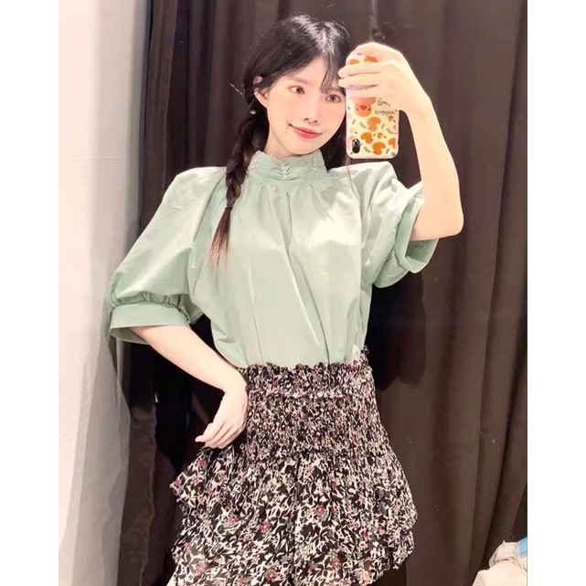 Sơ mi điệu zara trai cổ