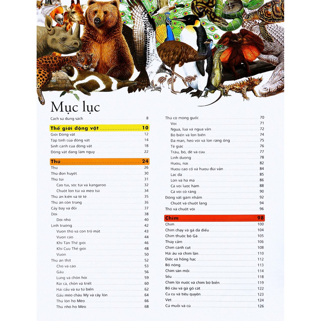 Sách - Bách Khoa Động Vật (Đông A) - Giao Bìa Ngẫu Nhiên