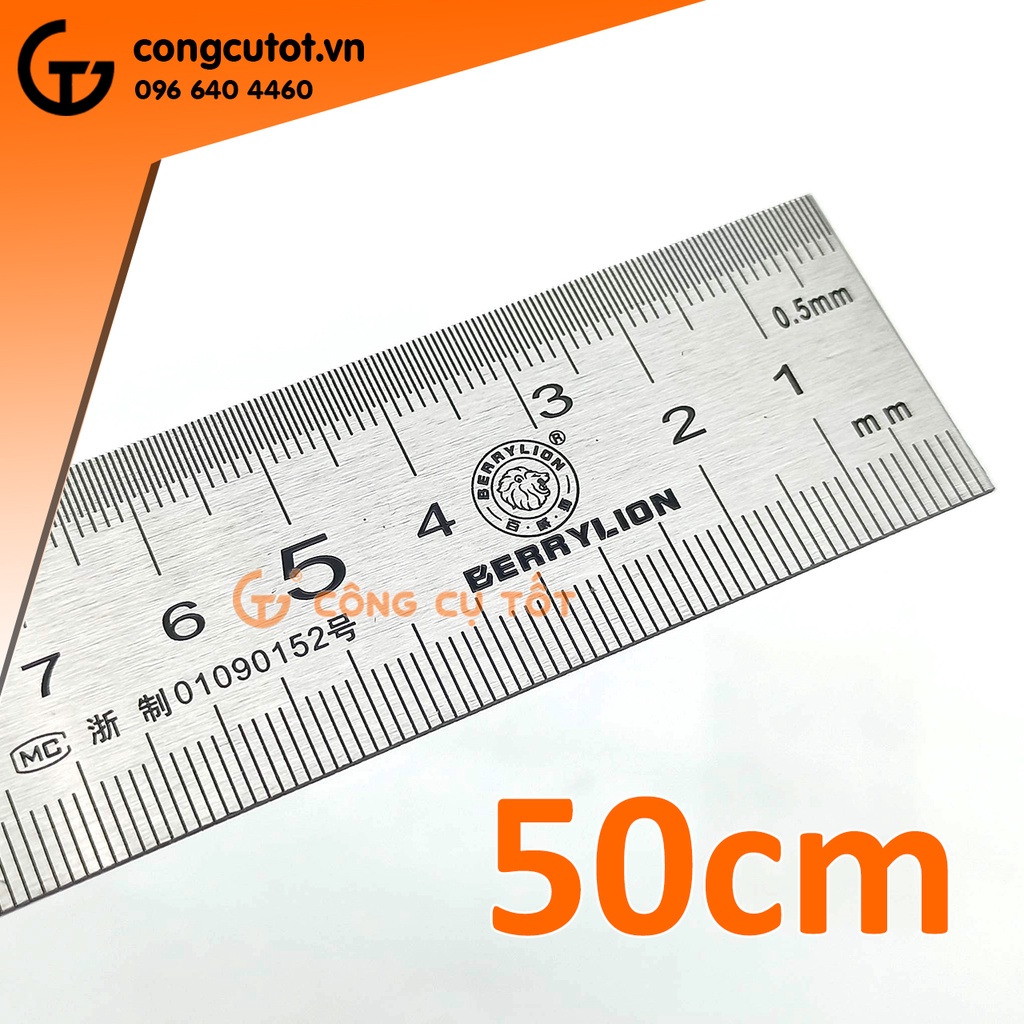 Thước vuông Berrylion 50cm