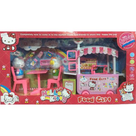 Đồ chơi xe đẩy bán kem Hello Kitty