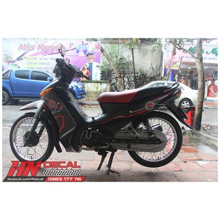Tem Trùm xe Taurus Đen Chỉ Đỏ
