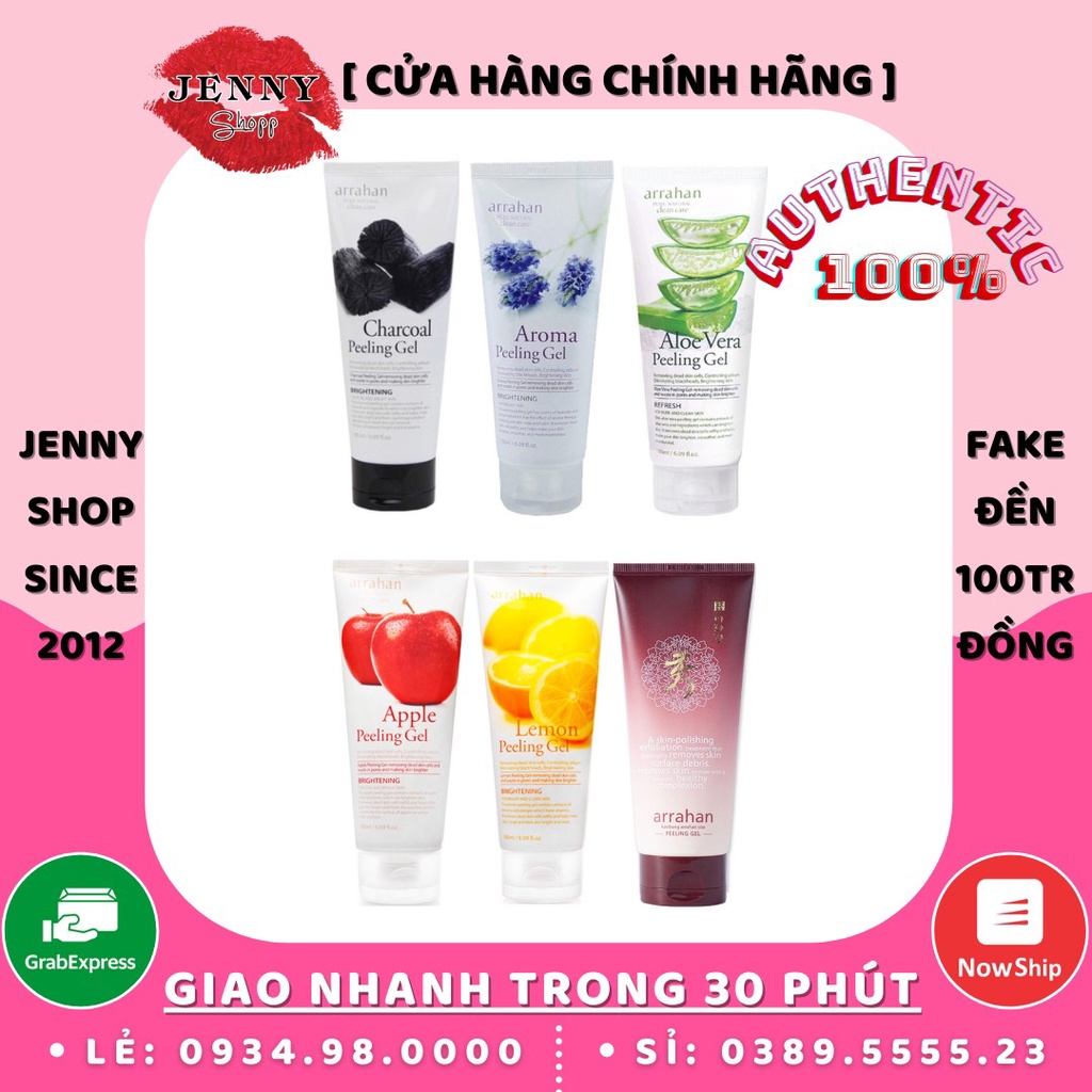 Tẩy Da Chết Arrahan Peeling Gel