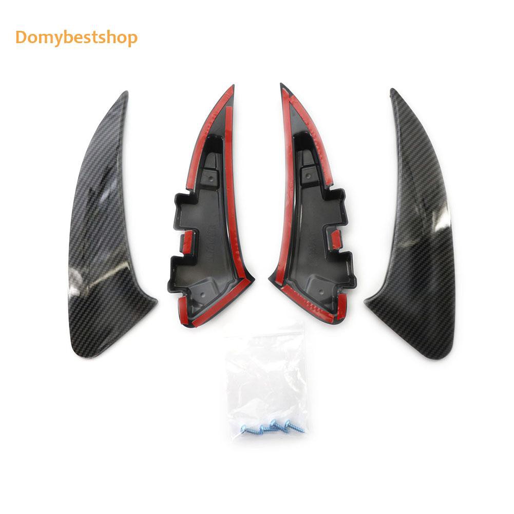 Domybestshop Rear Sport Bumper Vent Canards for Mercedes W118 20-21 Carbon Fiber Look