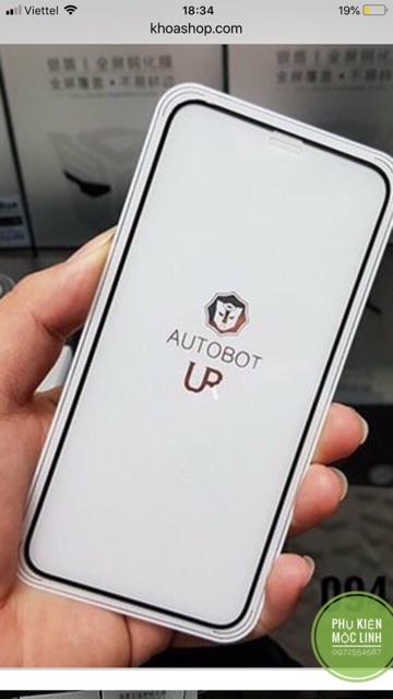 IPHONE 14 PRO MAX | 14 PLUS | 13 | 12 | 11 KÍNH XSMAX X XR XS MAX 6.5 6.1 .5.8 INCH FULL MÀN HIỆU AUTOBOUT - AUTOBOT