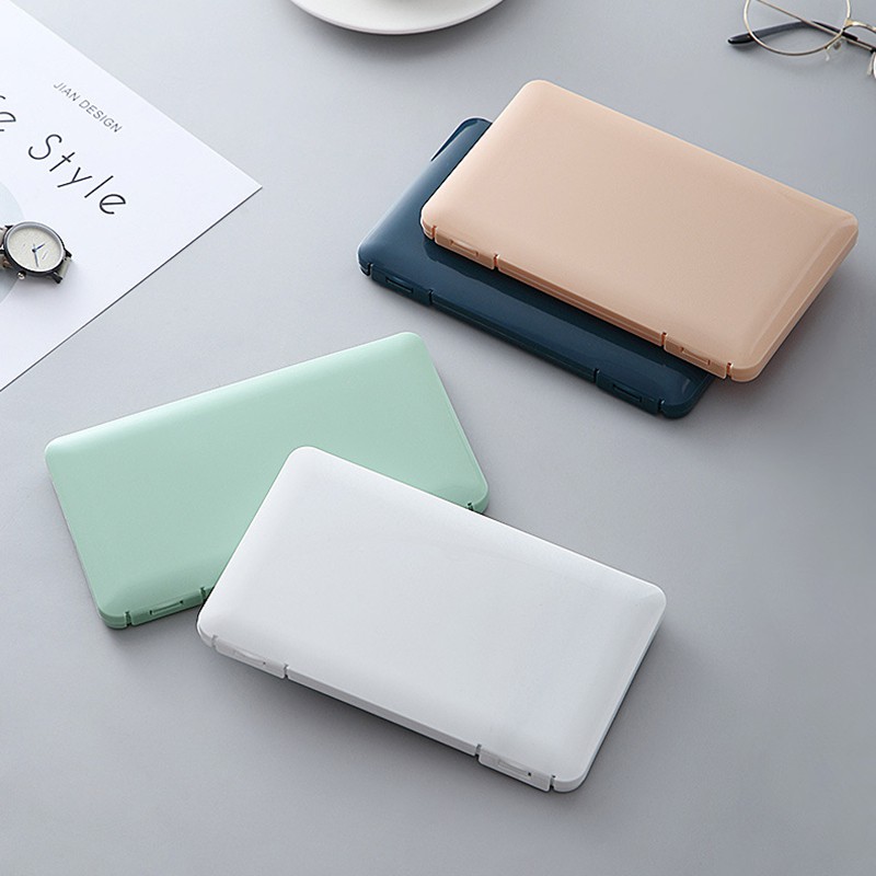 (Hàng Mới Về) Hộp Đựng Khẩu Trang Chống Bụi Dùng Một Lần Tiện Dụng