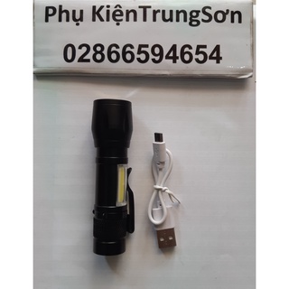 Đèn pin mini 1516 pin sạc