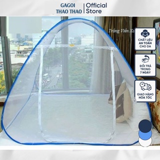 Màn chụp tự bung⚡ mùng chụp gấp gọn thông minh đủ kích thước 1m2/1m6/1m8/2m2 - hàng việt nam chất lượng cao