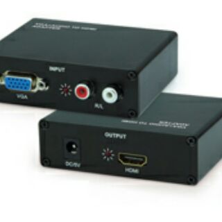 Hộp chuyển VGA ra HDMI