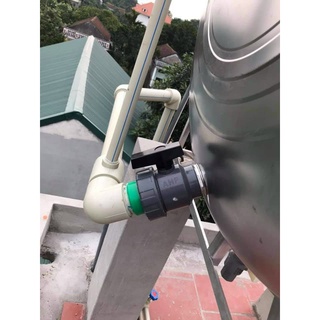 Van bồn nước - khóa bồn hay đầu chuyển đổi - Van bi zacco ren ngoài - lắp bồn nước nhanh chóng, tiết kiệm - van pvc, ppr