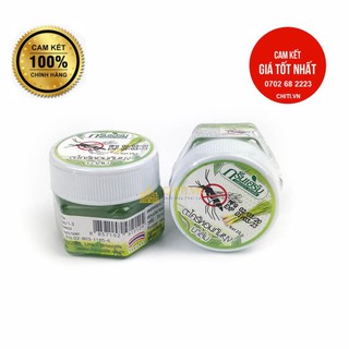 Lốc 12 Hộp Dầu Cù Là Sả Muỗi Đốt Green Herb Citronella Essence Balm 20g Thái Lan