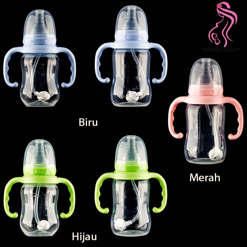 Bình sữa có tay cầm cho em bé dung tích 120 / 150 / 240 / 300ml NZ-032