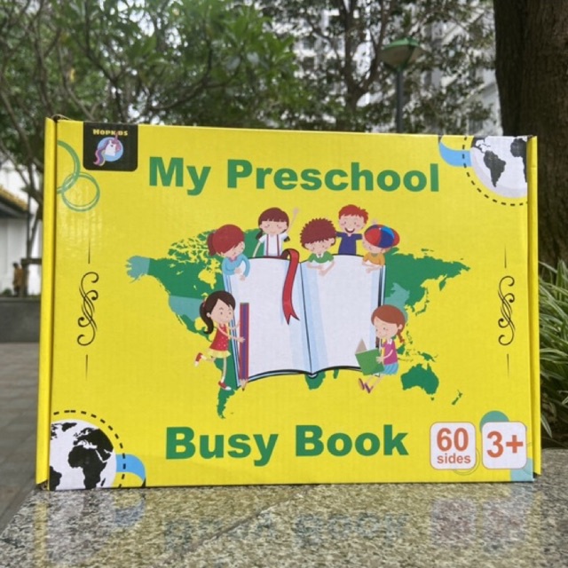 Combo Học Liệu Bóc Dán Tổng Hợp 17 Chủ Đề, 31 Chủ Đề HOPKIDS 60 Trang, Đồ Chơi Thông Minh Giáo Dục Sớm Cho Bé 3-7 Tuổi