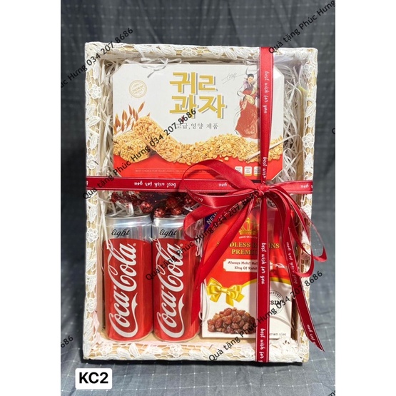 Giỏ Quà Tết 2022 - Set 4 món Đoàn Viên Cao Cấp quà tặng người thân