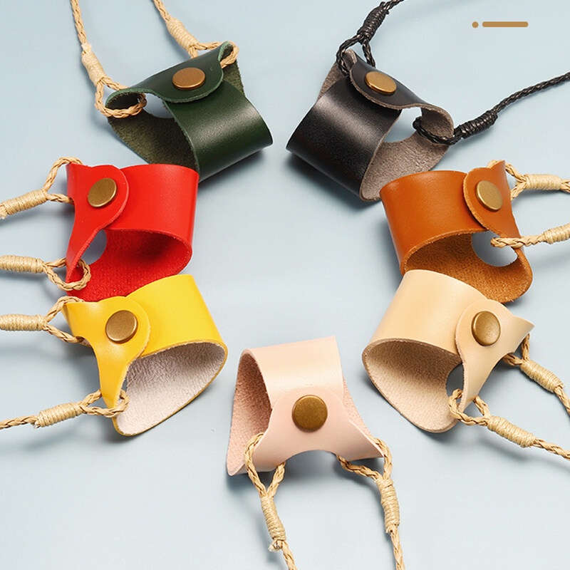 Dây Đeo Mắt Kính Bằng Da Họa Tiết Ngôi Sao Thời Trang