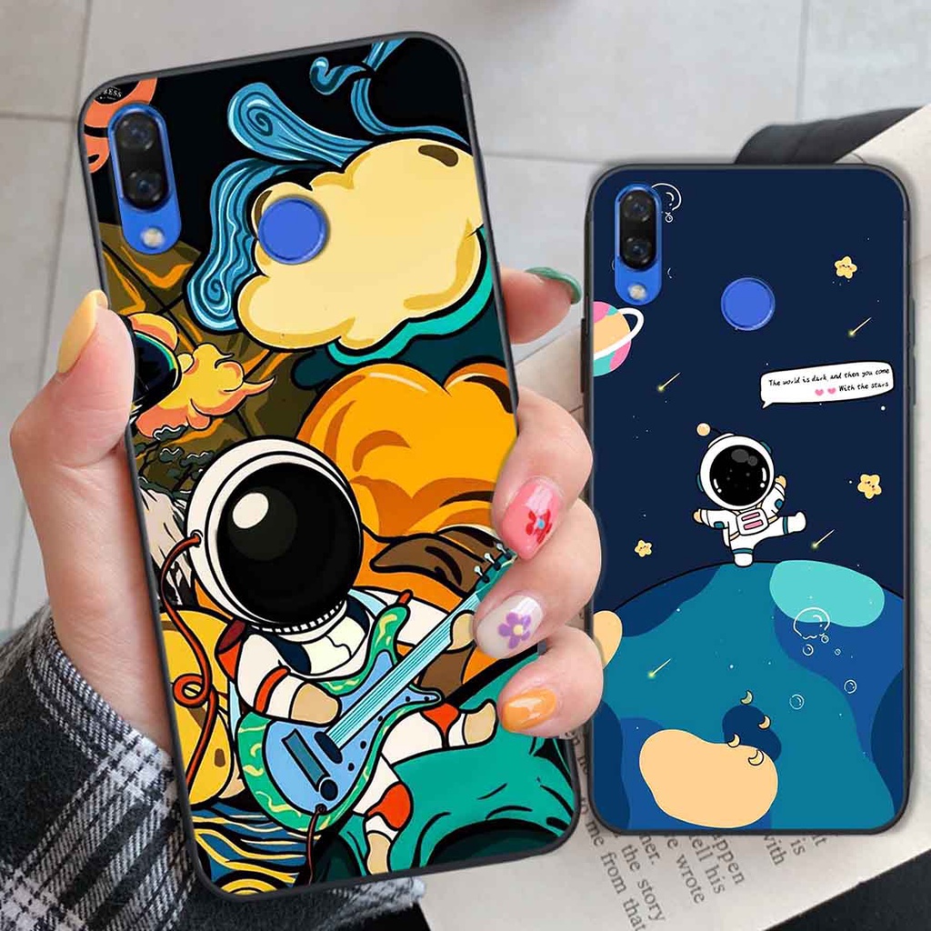 Ốp Huawei Nova 3 / Nova 3i in hình vũ trụ, phi hành gia bầu trời cute dễ thương