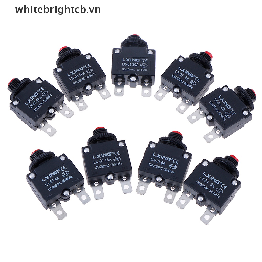 Cầu Chì Bảo Vệ Quá Tải 3A 4A 5A 6A 8A 10A 15A 20A 30A
