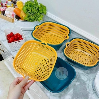 Set rổ kèm chậu