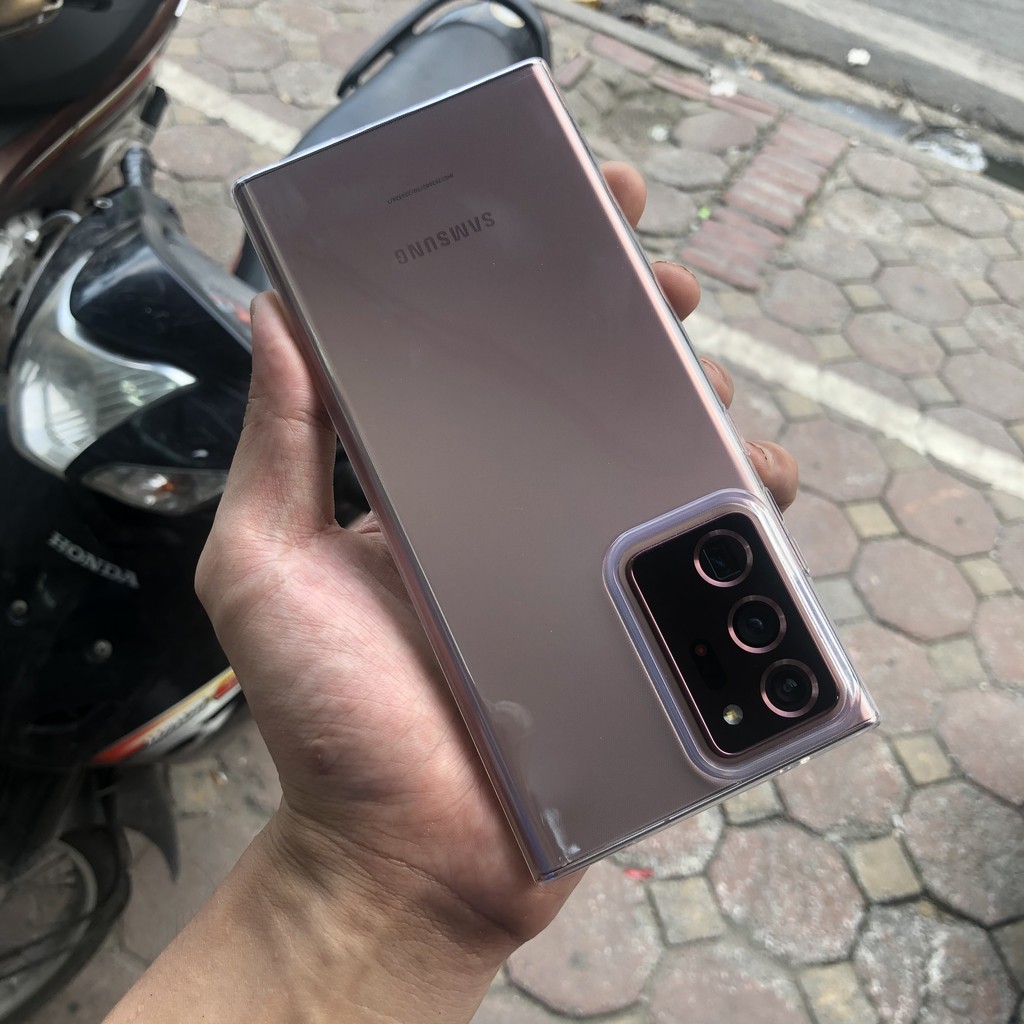 Ốp lưng Samsung Galaxy Note 20, Note 20 Ultra dẻo trong siêu mỏng 0.5mm