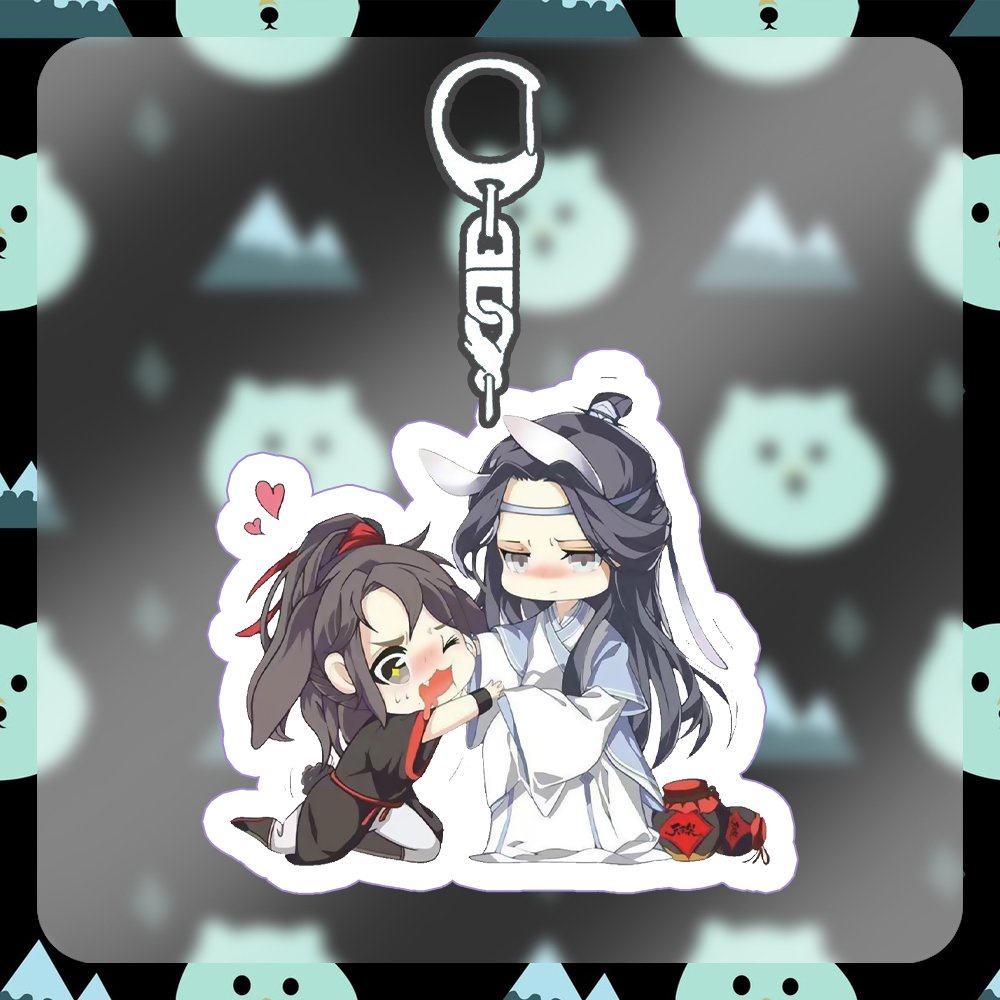 Standee mini  x móc khóa MA ĐẠO TỔ SƯ ver HỔ VÀNG TRẮNG tượng acrylic anime mica chibi mô hình trang trí