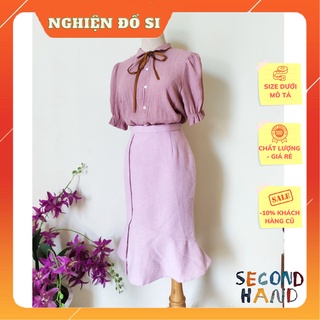 Chân váy dạ tweed đuôi cá  VD147