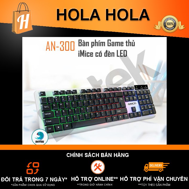 Bàn phím - Keyboard Imice AN300 LED