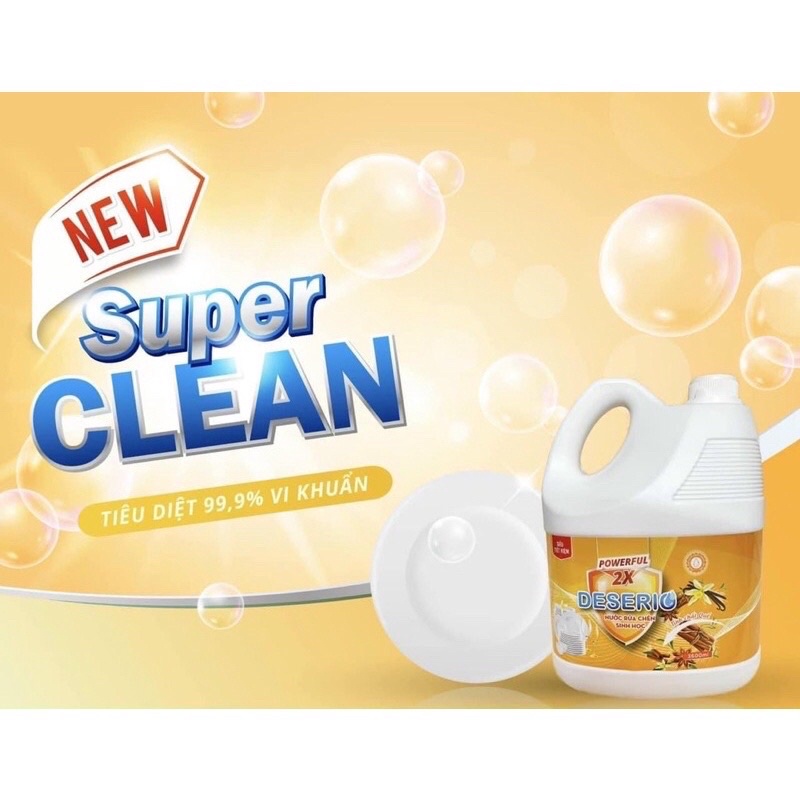 Nước rửa chén sinh học Deserio
