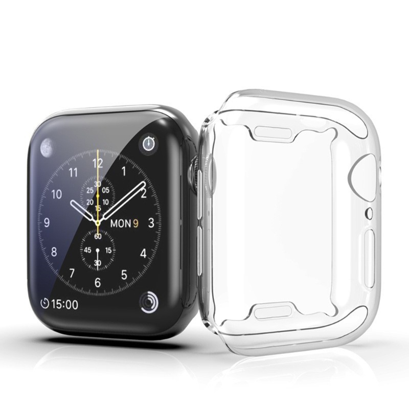 Ốp TPU Mềm Bảo Vệ Màn Hình Chống Sốc Cho Apple-Watch7 41 45mm