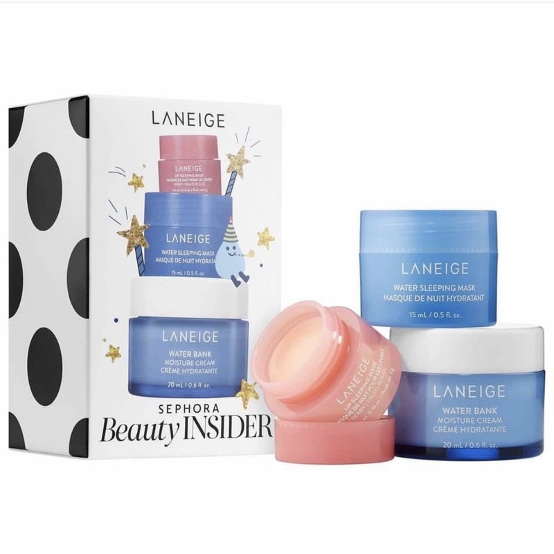 BỘ DƯỠNG ẨM 3 MÓN LANEIGE SĂN SALE ♥️