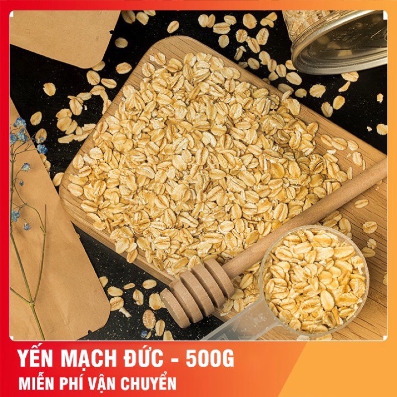 Yến Mạch Ăn Liền Hafer Nhập khẩu 100% Đức Gói 500g