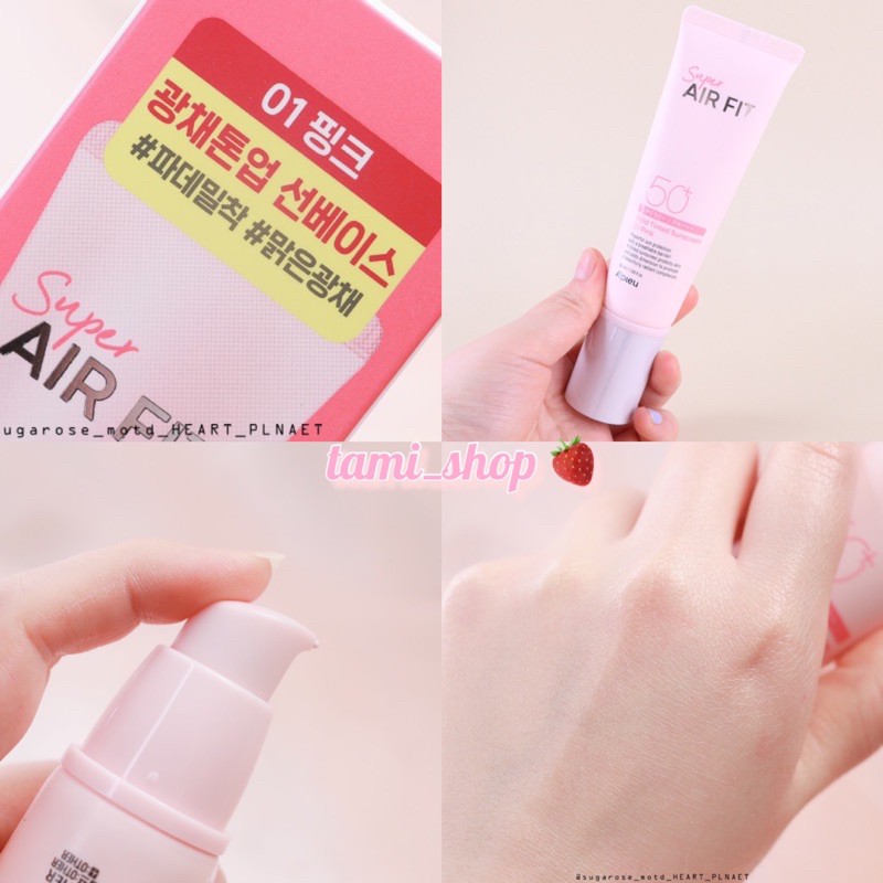 Kem Chống Nắng Apieu Super Air Fit Mild Tinted Sunscreens