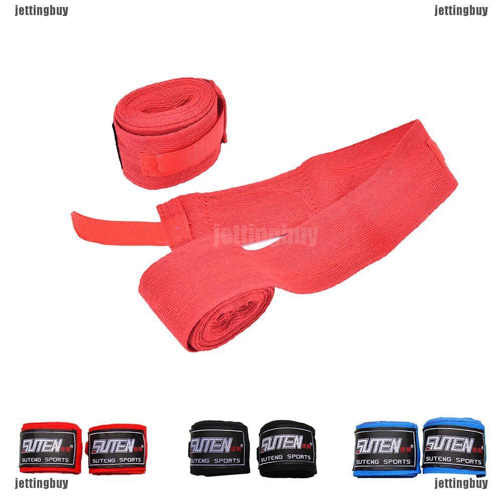 JETTING Set 2 băng quấn bảo vệ cổ tay dài 2.5M lý tưởng cho võ MMA Boxing và Muay Thái