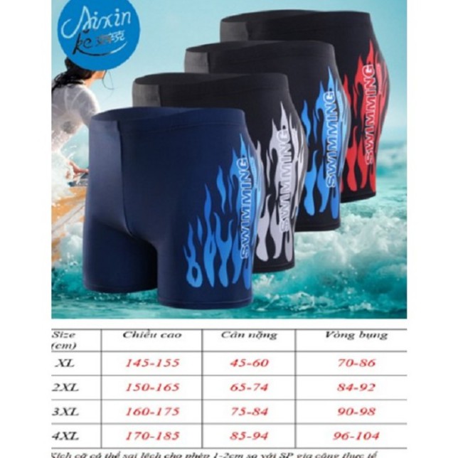Quần bơi nam phong cách thể thao