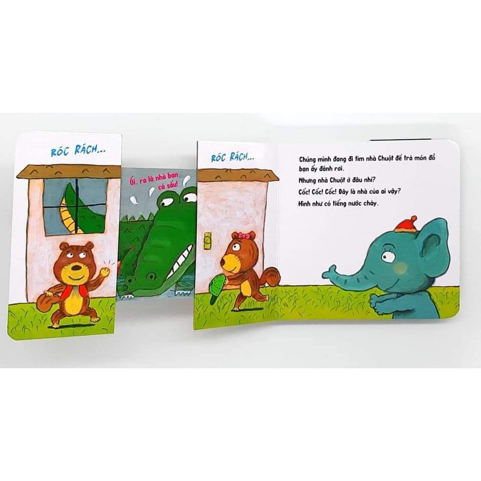 Sách Ehon Tương Tác: Lêu Lêu Mặt Xấu- Ai Đấy Nhỉ?- Nhà Của Ai Thế Nhỉ?- Món Gì Ngon Thế Nhỉ? - lớn lên trông mình như th | BigBuy360 - bigbuy360.vn