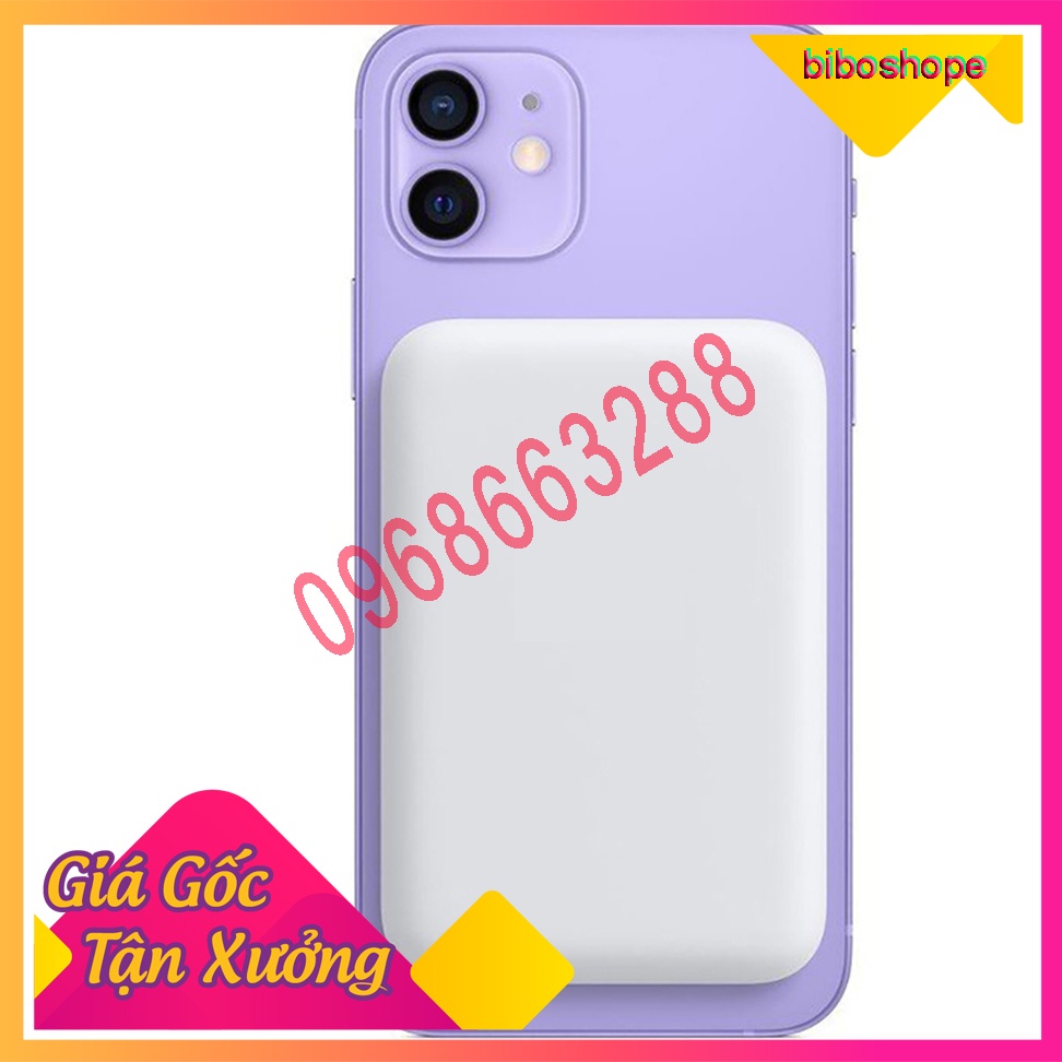 🔥Siêu Hot🔥Sạc dự phòng ko dây cho điện thoại IPsạc nhanh pin 5000mAh công suất 20W Siêu tiện lợi🔥Free ship🔥